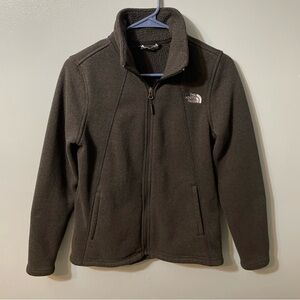 The North Face Women’s Charcoal Gray Fleece Jacket